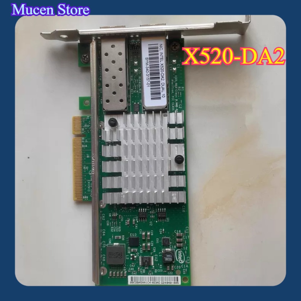10Gb Sfp+ Pcie Network Card Dual Port - X520-DA2 10 Gb SFP+ PCI-E Ağ