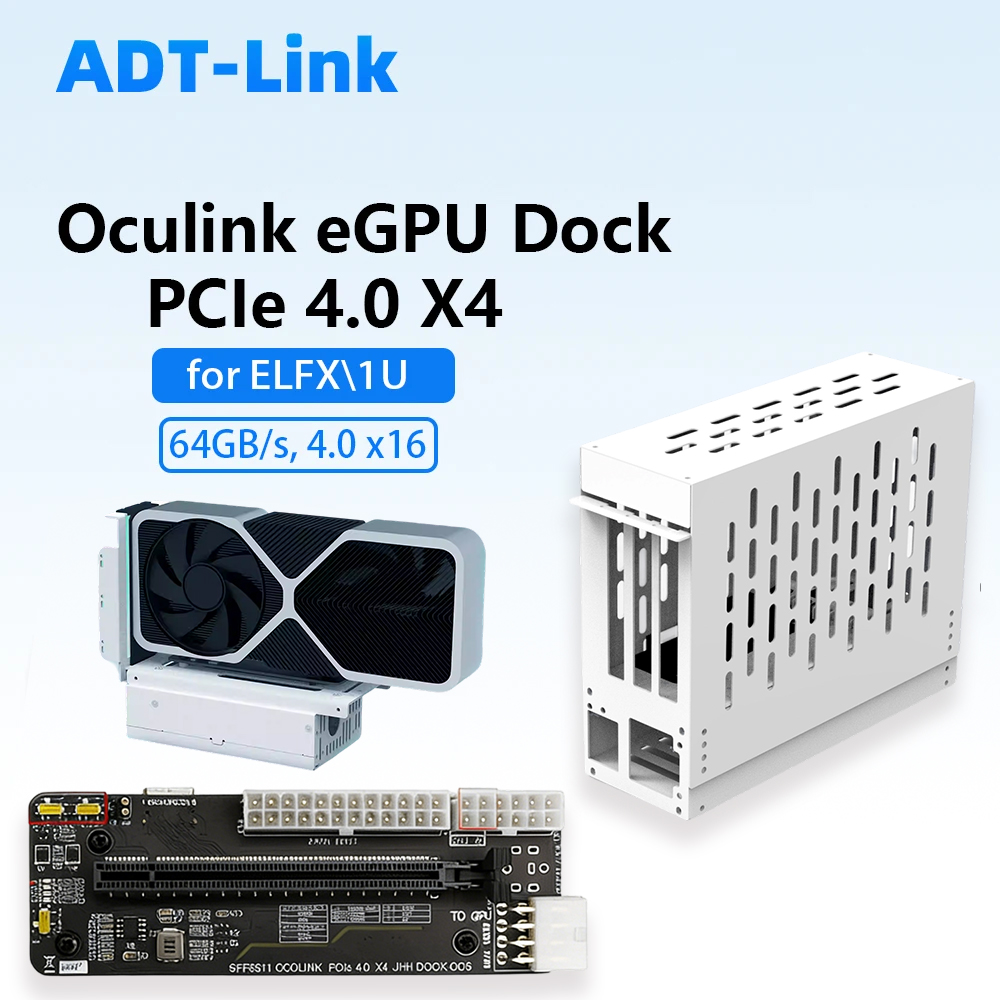 External Gpu Dock Pcie 4.0 Oculink - Oculink eGPU Grafik Kartı Yuvası, Dizüstü