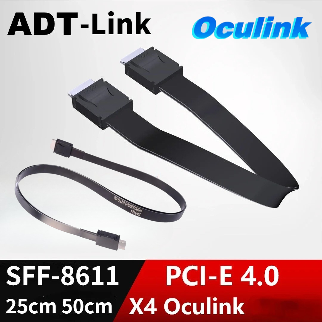 External Gpu Dock Pcie 4.0 Oculink - 1M PCI-E 4.0 X4 SFF-8611 Erkek