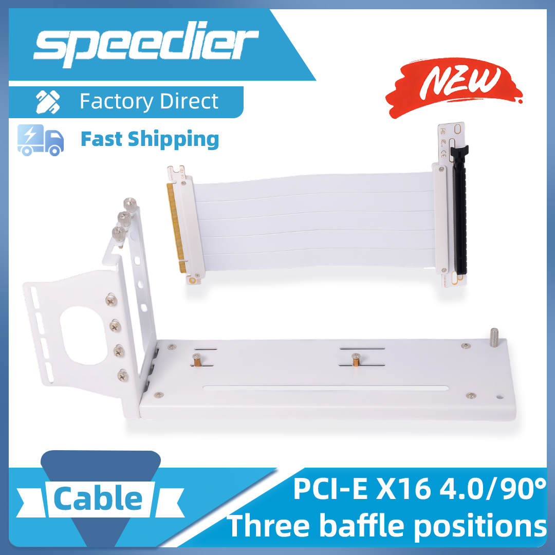 Pcie 4.0 X16 Riser Cable 90 Degree - Riser PCI-E 4.0 X16 Ekran Kartı