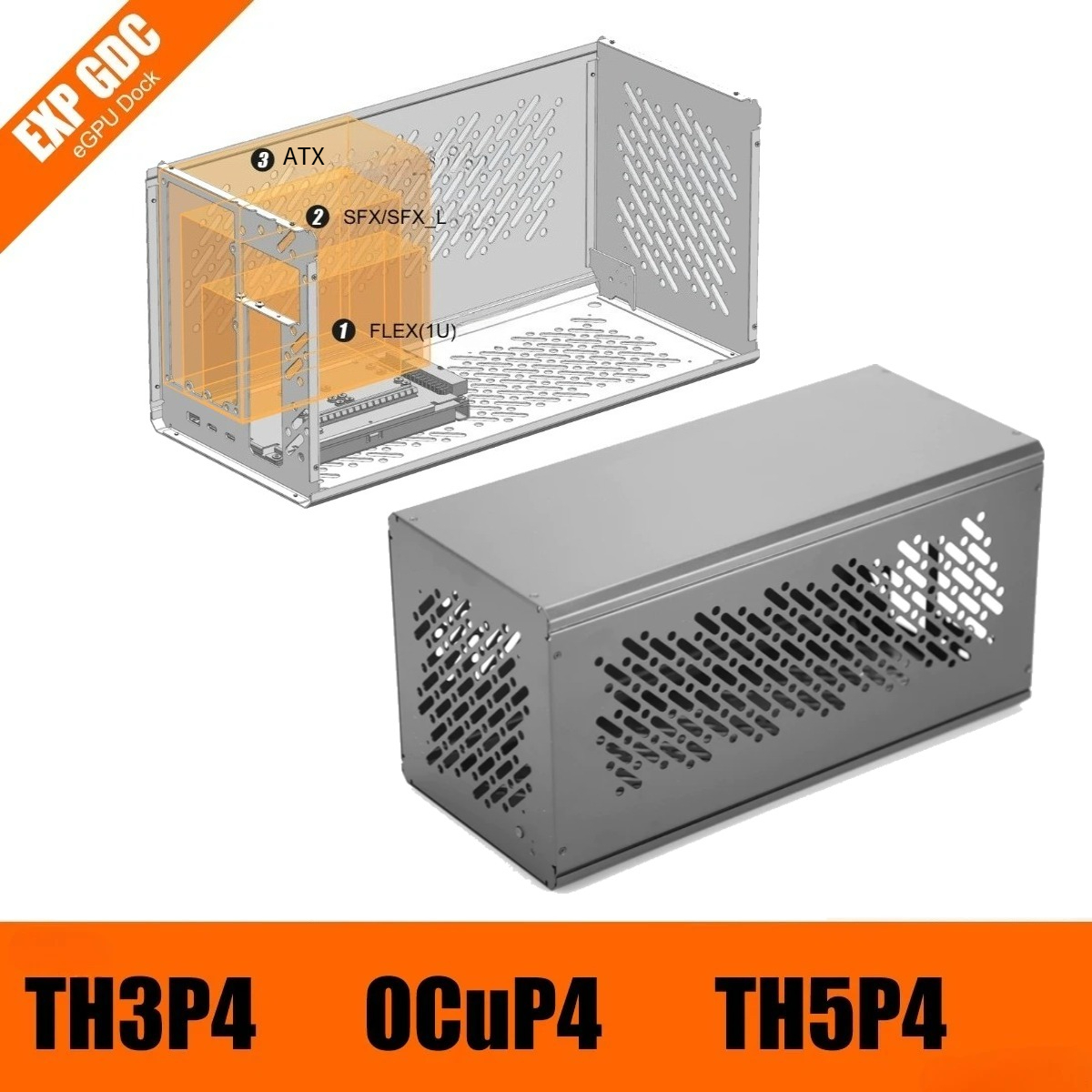 External Gpu Dock Pcie 4.0 Oculink - TH3P4 TH5P4 OCuP4 OcuLink Thunderbolt3/4 USB4