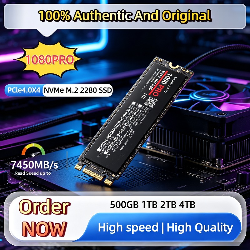 M.2 Nvme 4Tb Pcie 4.0 Ssd - %100 orijinal 1080PRO PCIe 4.0 NVMe
