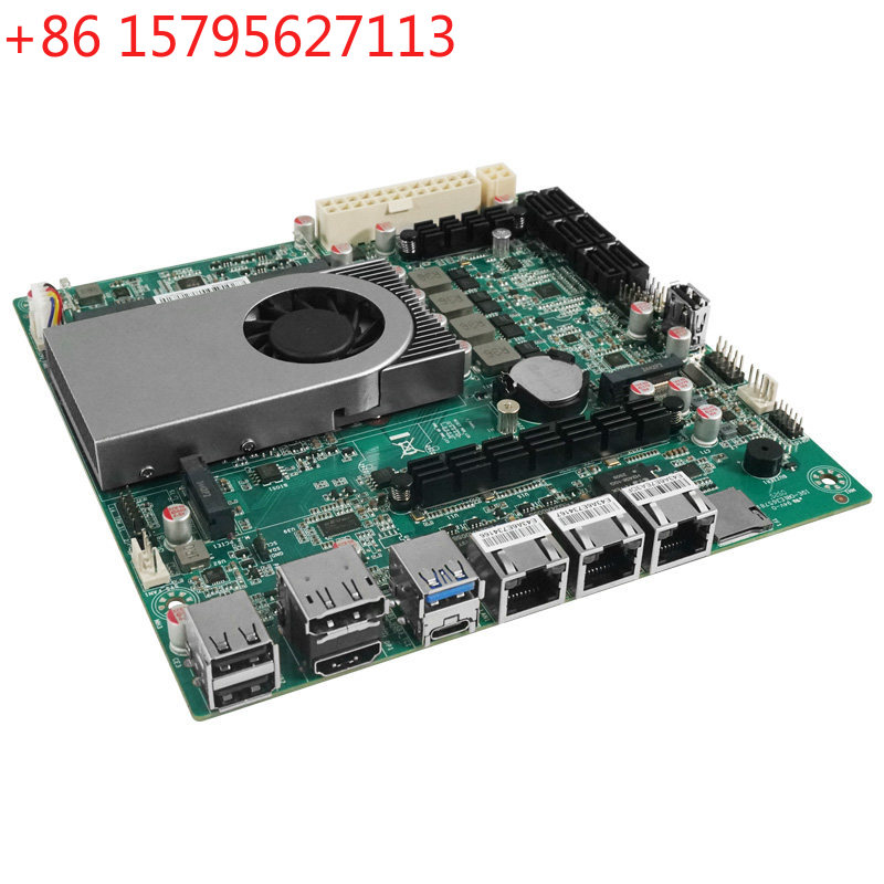 Nas Motherboard N100 6 Sata - N150 NAS ana bilgisayar SATA anakartı