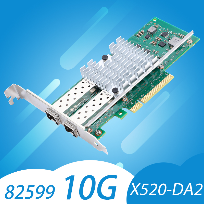 10Gb Sfp+ Pcie Network Card Dual Port - Intel X520-DA2 10 Gb SFP+ PCI-E