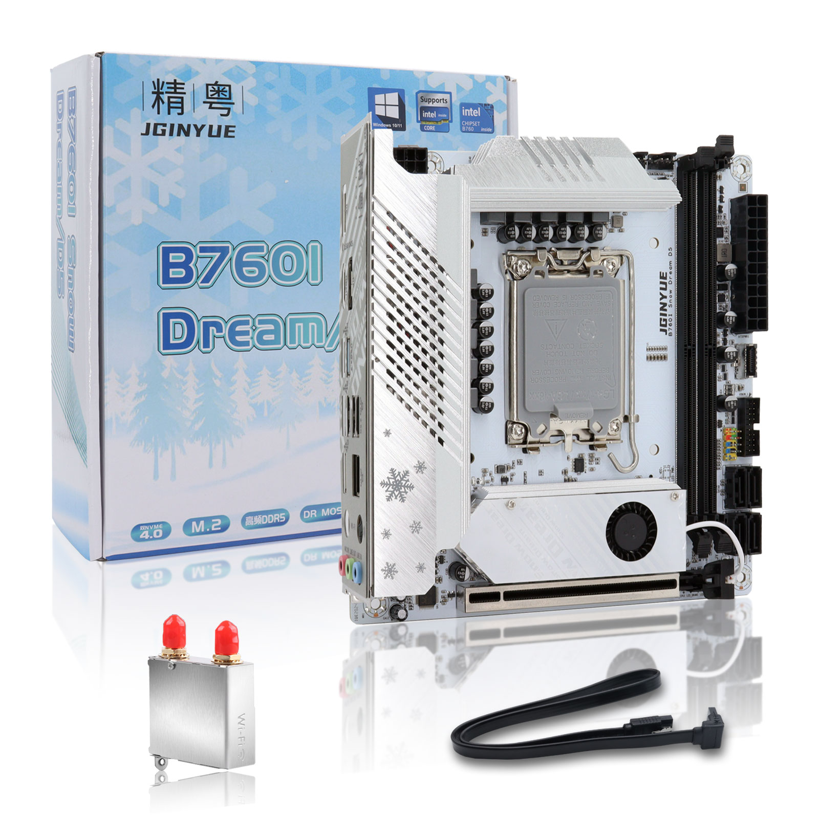 Lga 1700 Ddr5 Itx Motherboard - JGINYUE B760 Anakart Mini ITX LGA
