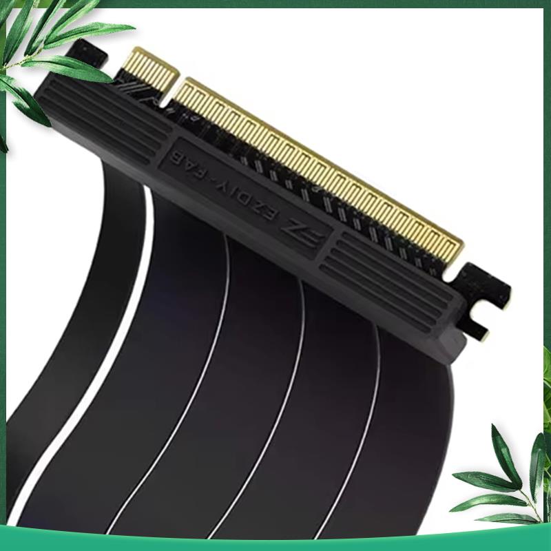 Pcie 4.0 X16 Riser Cable 90 Degree - (YENİ) PCI-E 4.0X16 Yükseltici Kablolu Dikey