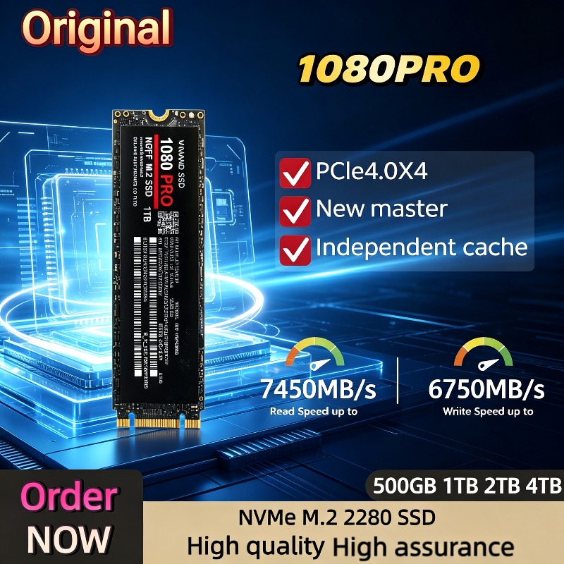 M.2 Nvme 4Tb Pcie 4.0 Ssd - %100 orijinal 1080PRO PCIe 4.0 NVMe