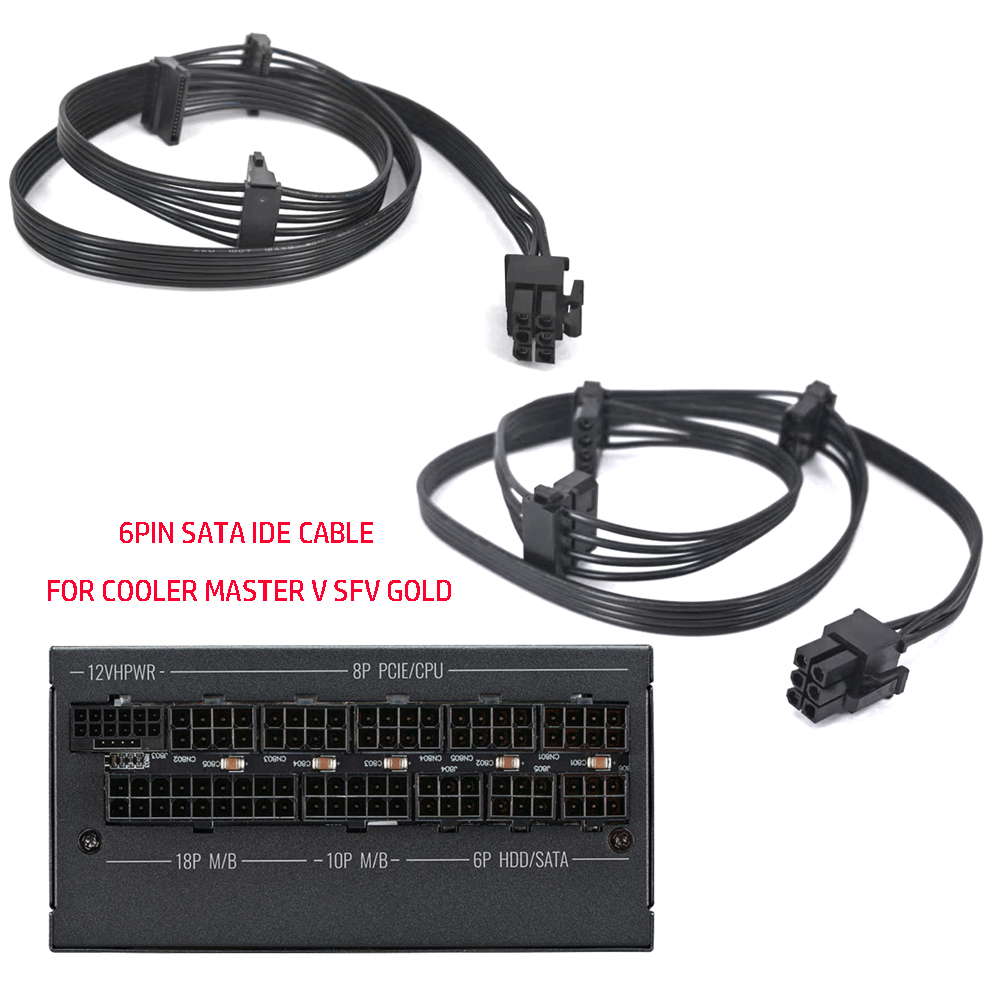 6PIN PCIE 3 * SATA Molex IDE K - Sfx Power Supply 850W Gold incelemesi ve fiyatı
