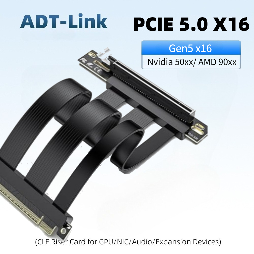 PCIE 5.0 x16 Riser Kablosu, PC - Pcie 4.0 X16 Riser Cable 90 Degree incelemesi ve fiyatı