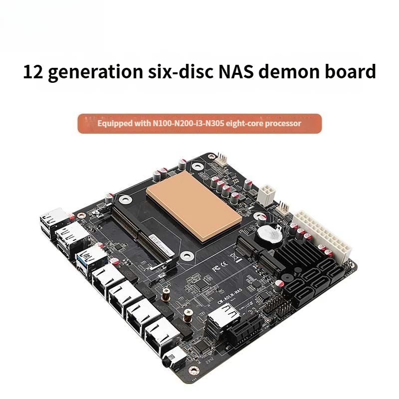 Düşük Güçlü N100/N305/N150 NAS - Nas Motherboard N100 6 Sata incelemesi ve fiyatı