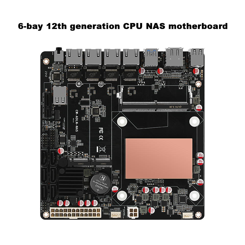 N100/N150 6 Yuvalı NAS Anakart - Nas Motherboard N100 6 Sata incelemesi ve fiyatı