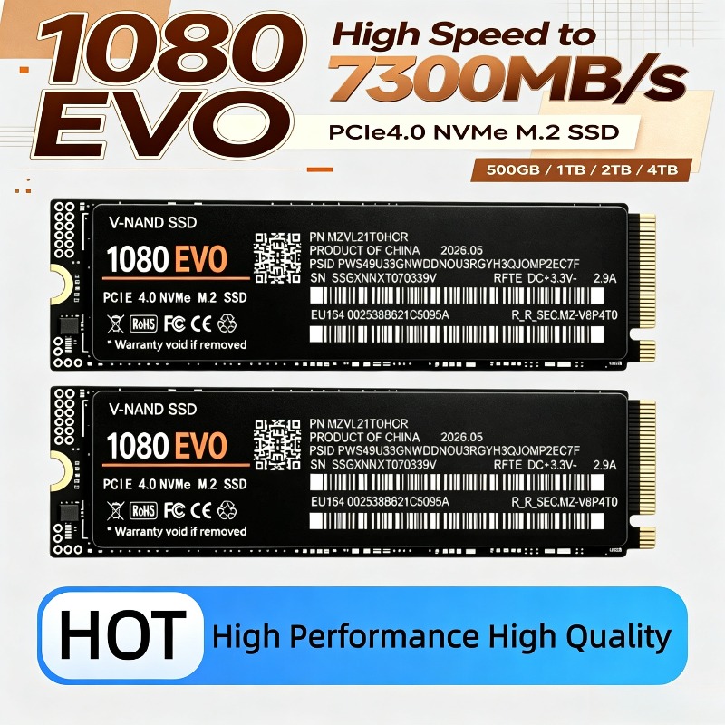 2026 YENİ 1080 EVO M.2 NVMe PC - M.2 Nvme 4Tb Pcie 4.0 Ssd incelemesi ve fiyatı