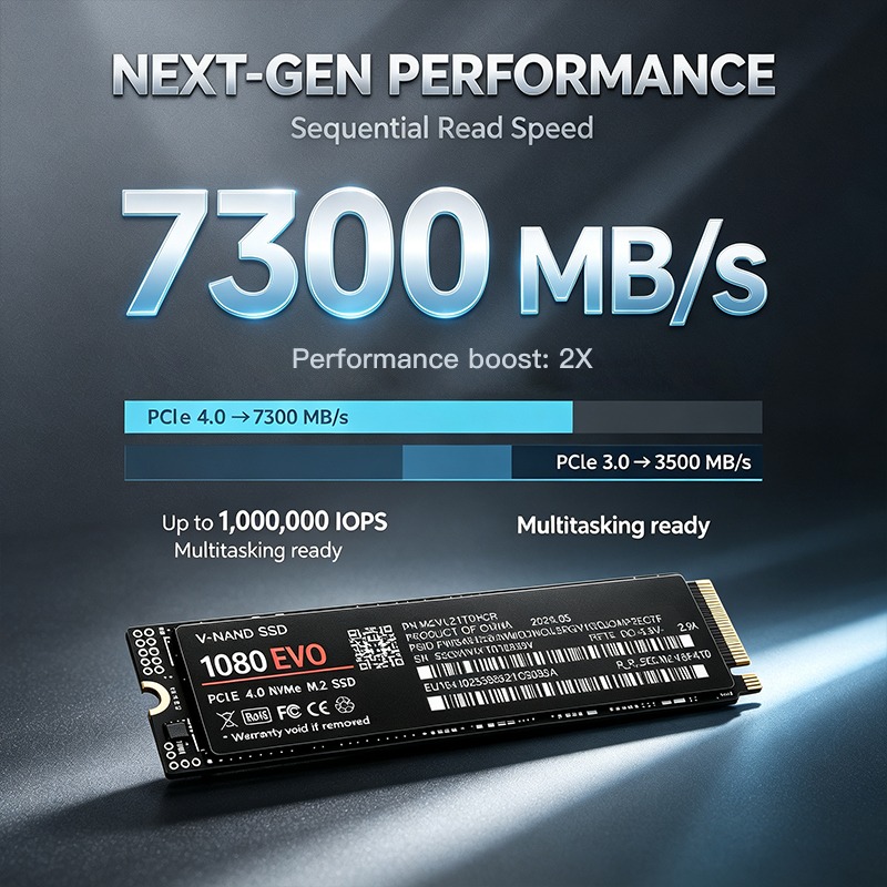 2026 YENİ 1080 EVO M.2 NVMe PC - M.2 Nvme 4Tb Pcie 4.0 Ssd incelemesi ve fiyatı