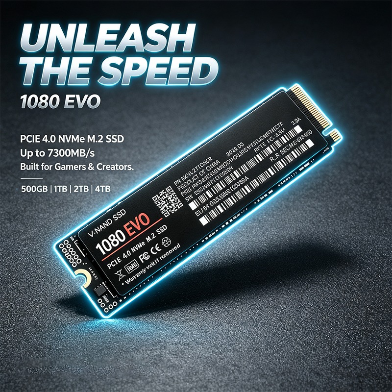 2026 YENİ 1080 EVO M.2 NVMe PC - M.2 Nvme 4Tb Pcie 4.0 Ssd incelemesi ve fiyatı