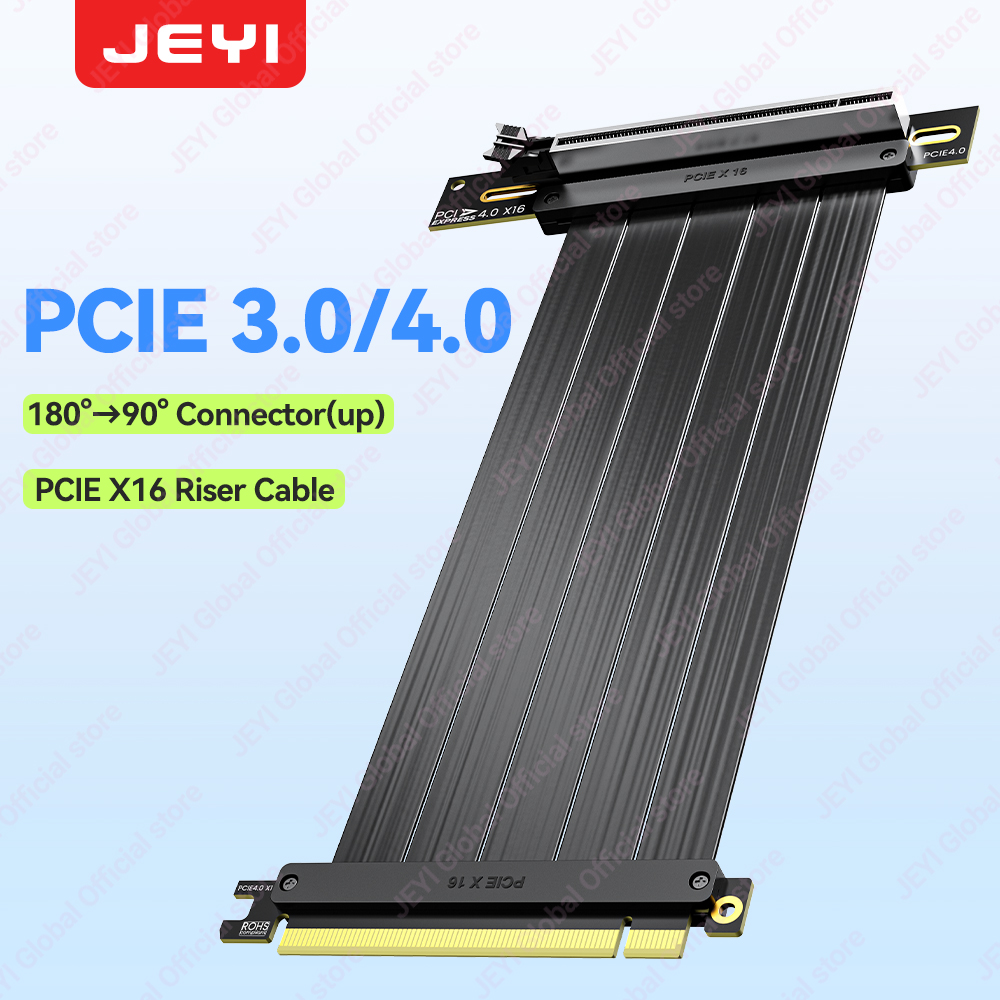 JEYI PCIe 4.0 Yükseltici Kablo - Pcie 4.0 X16 Riser Cable 90 Degree incelemesi ve fiyatı
