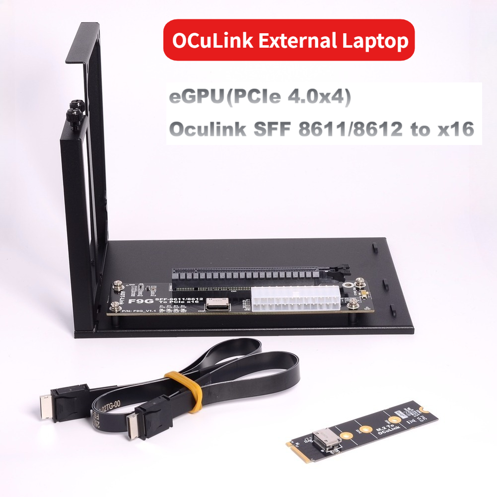 F9G-BK7 EGPU Oculink GPU Dock  - External Gpu Dock Pcie 4.0 Oculink incelemesi ve fiyatı