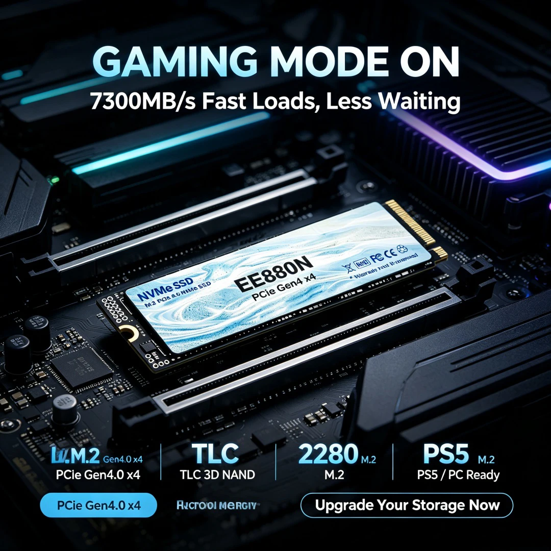 EE880N M.2 2280 PCIe 4.0 X4 NV - M.2 Nvme 4Tb Pcie 4.0 Ssd incelemesi ve fiyatı