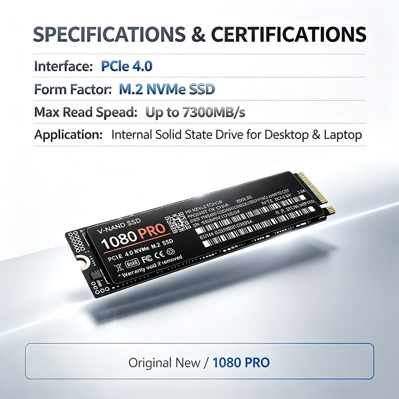 Orijinal 1080PRO PCIe 4.0 M.2  - M.2 Nvme 4Tb Pcie 4.0 Ssd incelemesi ve fiyatı
