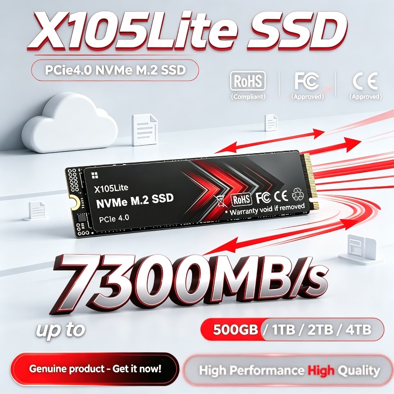 X105Lite M.2 NVMe SSD PCIe 4.0 - M.2 Nvme 4Tb Pcie 4.0 Ssd incelemesi ve fiyatı