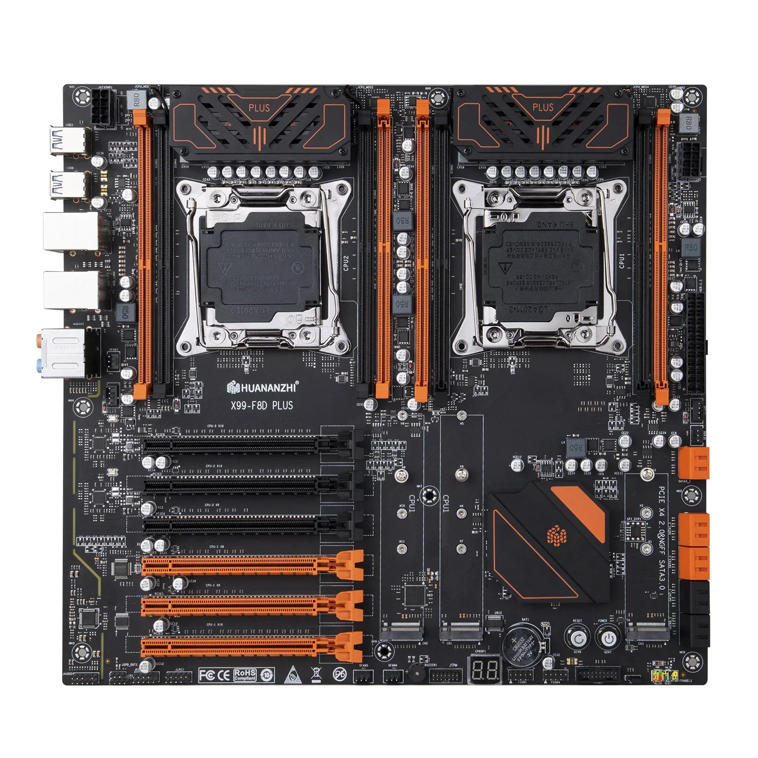 X99 F8D artı çift anakart X99  - X99 Dual Cpu Motherboard Combo incelemesi ve fiyatı