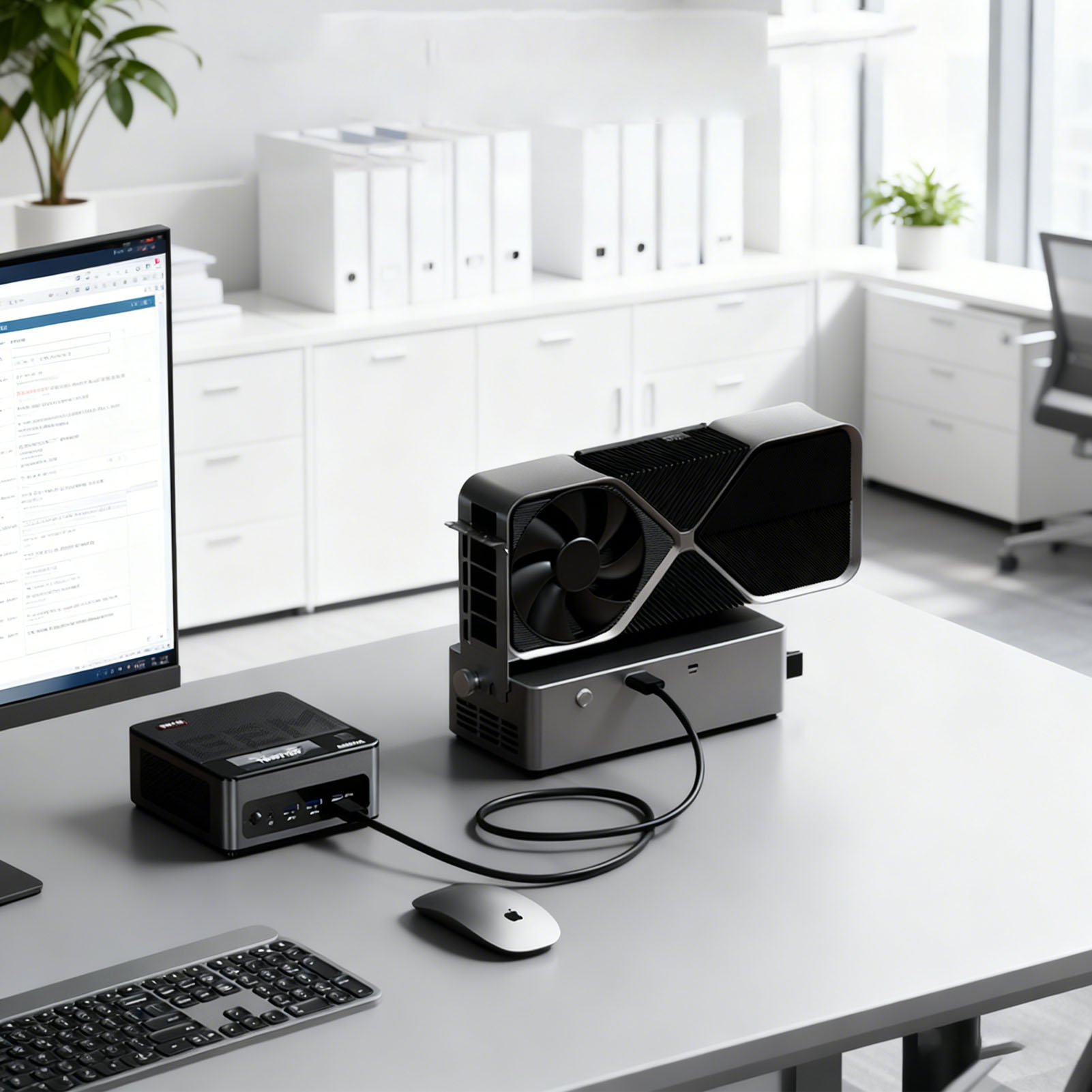 800W PSU PCIe 4.0 X4 Harici GP - External Gpu Dock Pcie 4.0 Oculink incelemesi ve fiyatı