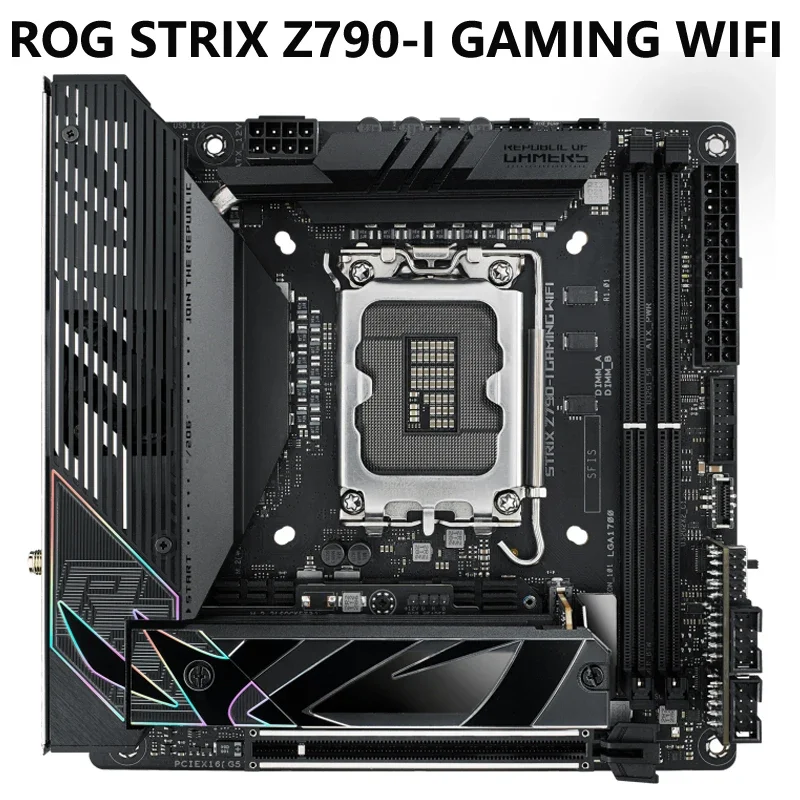 ASUS ROG STRIX Z790-I GAMING W - Lga 1700 Ddr5 Itx Motherboard incelemesi ve fiyatı
